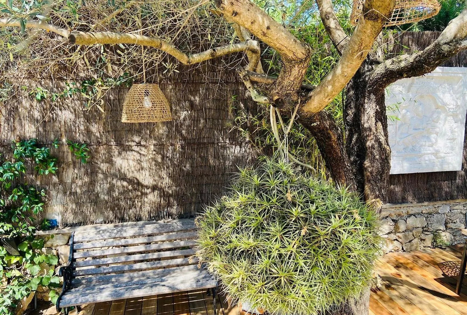 Villa Exotica Et Belle Cabane En Bois Ideal Famille Roquefort-les-Pins France