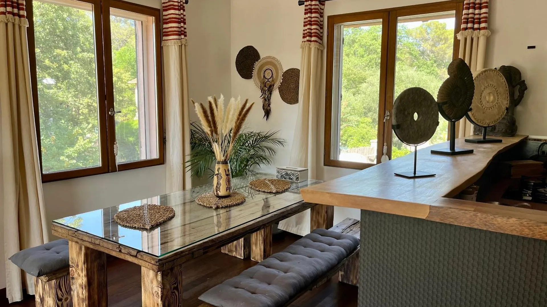 Villa Exotica Et Belle Cabane En Bois Ideal Famille Roquefort-les-Pins 0*,  France