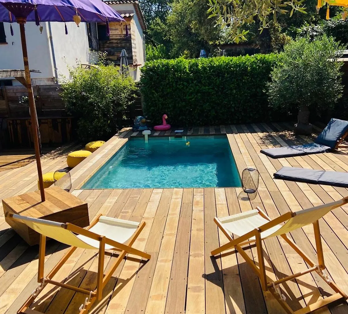 Villa Exotica Et Belle Cabane En Bois Ideal Famille Roquefort-les-Pins 0*,  France