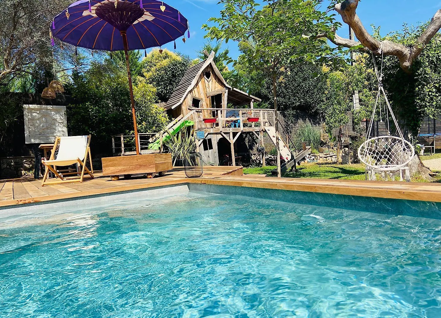 Villa Exotica Et Belle Cabane En Bois Ideal Famille Roquefort-les-Pins 0*,  France